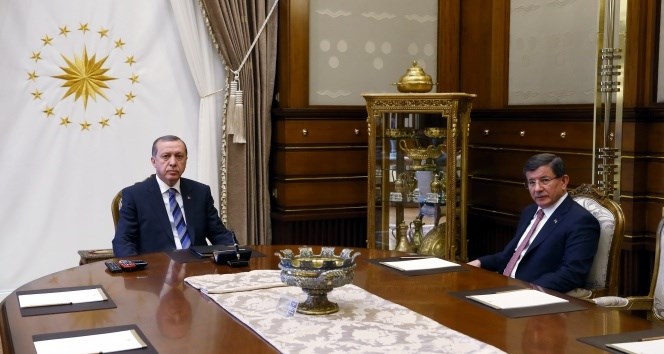 Erdoğan, Başbakan Davutoğlu’nu kabul etti
