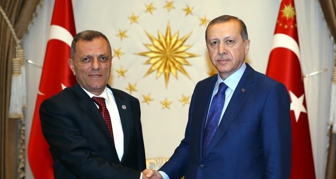 Erdoğan, Uyuşmazlık Mahkemesi Başkanı’nı kabul etti