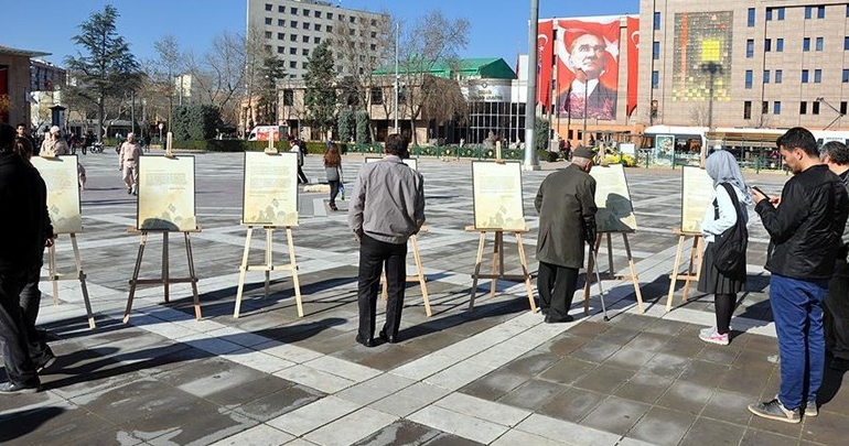 Eskişehir’de TÜGVA ‘Çanakkale Mektupları’ sergisi açtı