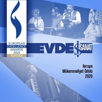 ’Evde Sanat Zamanı’ Projesine Avrupa Mükemmeliyet Ödülü