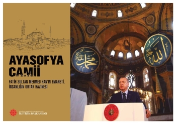İletişim Başkanlığından Ayasofya Kitabı Ve İnternet Sitesi