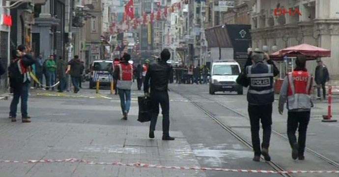 İstiklal Caddesi’nde patlama!