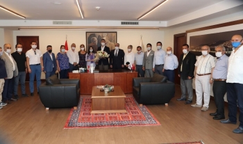 İyi Parti’Den Başkan Gökhan Yüksel’E Ziyaret