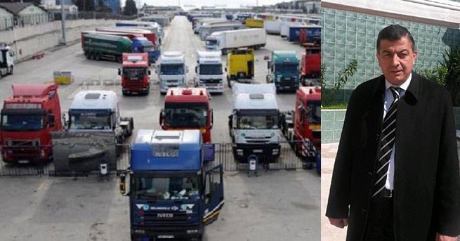 İzmir’de TIR’ların yarısının kontağı kapalı