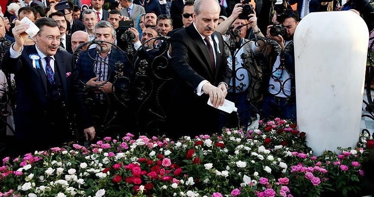 Kurtulmuş, Gülbaba Türbesi’nin açılışını yaptı