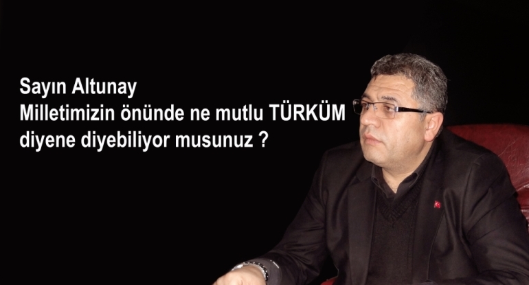 Özel’den Altunay’a Sert Eleştiri