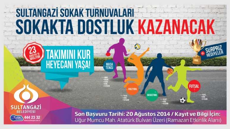 Sultangazi’de Sokak Turnuvası