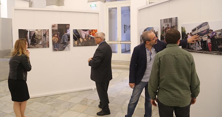 Suriyeli sığınmacıların trajedisi fotoğraflara yansıdı