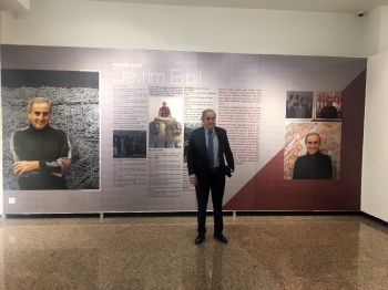 Tuvaldeki Şiirin Ressamı Devrim Erbil’İn Sergisine Yoğun İlgi