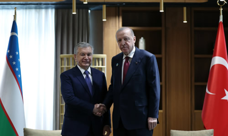 Erdoğan, Türk Devletleri Teşkilatı Gayriresmi Zirvesi İçin Türkistan’da