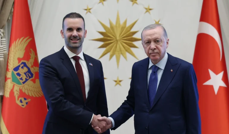 Erdoğan, Karadağ Başbakanı Spajiç’i Ağırladı