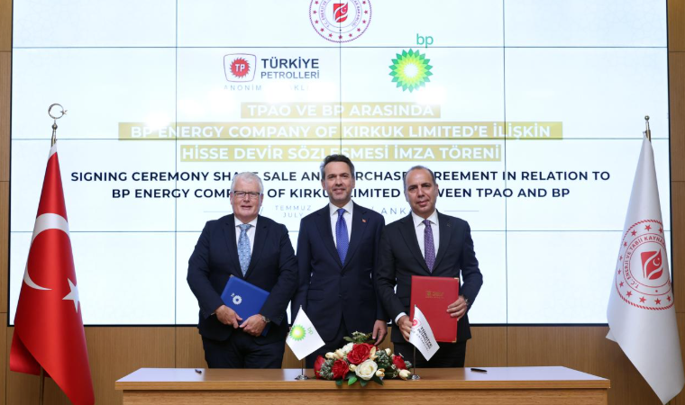 Türkiye, BP İle Beraber Kerkük’teki Sahalara Ortak Oldu