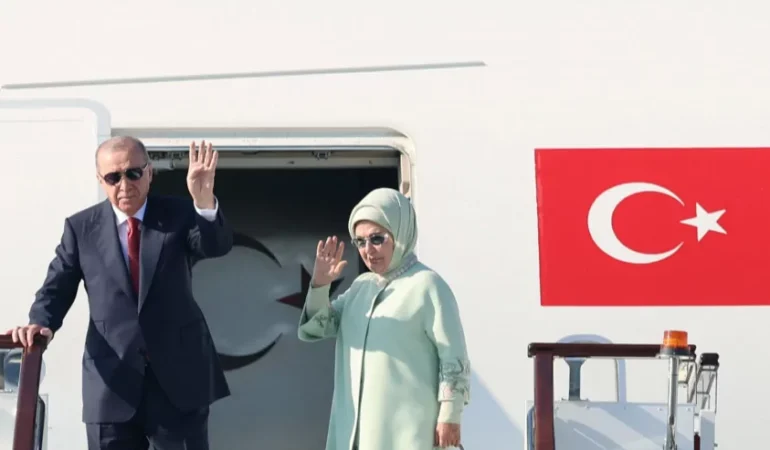 Cumhurbaşkanı Erdoğan, ŞİÖ Zirvesi İçin Bişkek’te