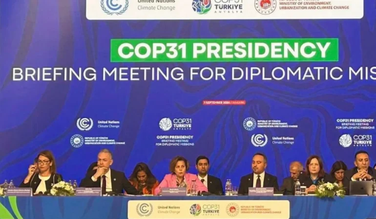 COP31 Öncesi Antalya’da Diplomatik Misyonlara Yönelik Bilgilendirme Toplantısı