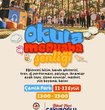Denizli’de Çocuklar İçin Okula Merhaba Şenliği